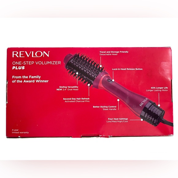 REVLON: Purple One-Step Volumizer Plus - Picture 4 of 9